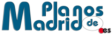 Logo Planos de Madrid azul