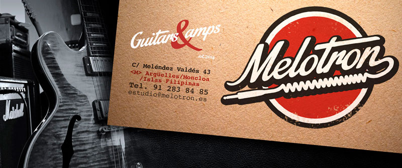 melotron guitars and amps madrid portada