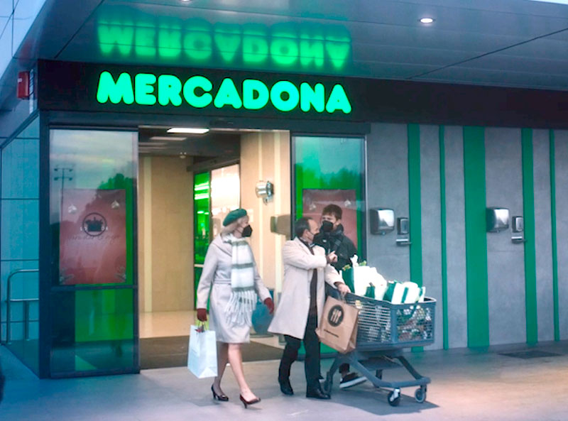 Supermercado Mercadona Madrid Monasterio de las Huelgas
