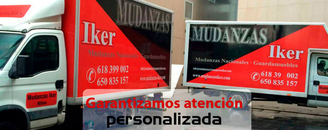 portada mudanzas Iker vehiculos bilbao