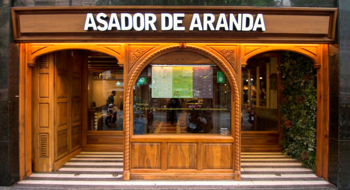 Asador de Aranda Barcelona Pau Claris