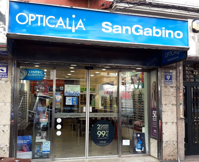 Opticalia San Gabino Madrid Vallecas - Planos Madrid